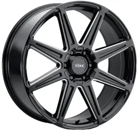 285-5009-35 Voxx Road Wheels 20 Inch Gloss Black Milled Rocca Fits Jeep Grand Cherokee 5x127 35 285-5009-35 Voxx Road Wheels 20 Inch Gloss Black Milled Rocca Fits Jeep Grand Cherokee 5x127 35