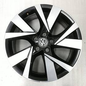 Vw 3cm601025bfzz 1 Wheel Rim For Atlas Cross Sport Like New Oem A Grade Machined Black