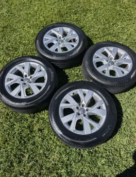 5na601025ar Vw Genuine Tiguan Ii And Allspace 18 Inch Frankfurt Alloy Wheels Rims Set