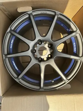 Sa70 Wedssport 17x8 Bronze Wheels. Bolt Pattern 5x114.3 Used With Some Scuffs