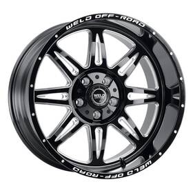 Weld Off-road W13202098475 Off-road Cheyenne W132 Wheel 20x12 -44 6x139.7 106.1 Black Single Rim