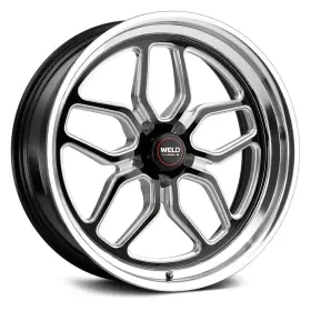 S1520c067n38 Weld Performance S152 Laguna Drag Wheel 20x5 -38 5x114.3 Black Single Rim