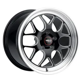 S16080067p45 Weld Performance Solana Drag S160 Wheel 18x10 45 5x114.3 Black Single Rim