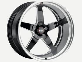 Weld Racing S10428573500 Proformance Ventura Wheels Set Of 2 Gloss Black 22x8.5 6 5x127 78.1