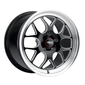 S16070022p42-1n Weld Racing Wheels Solana Drag 17x10 42 Gloss Black Milled 5x120 Qty 1