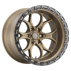 Weld Racing W10602084475 20x12 Ledge Six W106 6x139.7 Bronze
