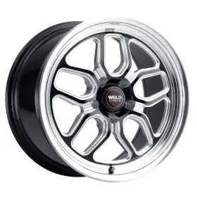 S15270071p00 Weld S152 17x10 Laguna Drag 5x115 Et00 Bs5.50 Gloss Black Mil Dia 78.1