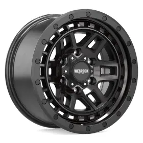76317k5j-6kmftdtmbmdk2qhb Wesrock Bt-26 Wheels 17x8.5 -6 5x127 78.1 Black Rims Set Of 4
