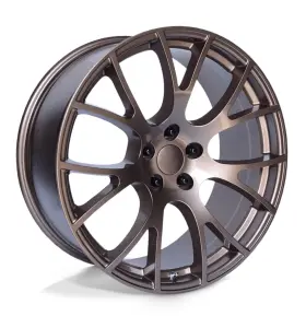 161co-219018 Wheel Pros Staggered Set 20 Inch Wheels Copper Dodge Challenger Srt Hellcat Style 20x9 20x10