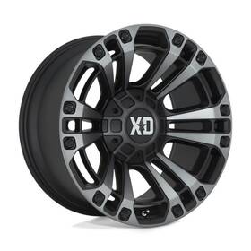 Wheel Pros Xd85121000418n Xd Wheels Rim Xd851 Monster 3 20x10 Blank Et-18 78.1cb Satin Black With Gray Tint