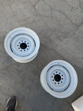 14-5801542 Wheel Vintiques Pair 15x8 Gennie 5 On 5/5 5.5 Chevy Blazer Cadillac Buick