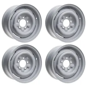 62-461204 Wheel Vintiques Standard Steel 14 Inch X6 Single Kit Mustang 65-73
