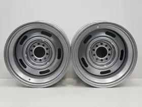 Crps1610sm500 Wheel Vintiques Set Of 2 16x10 Chevy Rallye Wheels 5x4.5 / 4.75ftft Ford Mopar