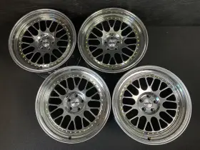 100618x9.5et35 Whistler 4 Sk1 Pvd Chrome Wheels Rims Caps 18x9.5 Et35 5x100 Hb73.1