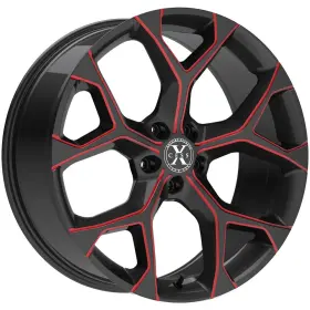 X05051235gbmlr Xcess X05 20x8.5 5x112 35mm Black/red Wheel Rim 20 Inch
