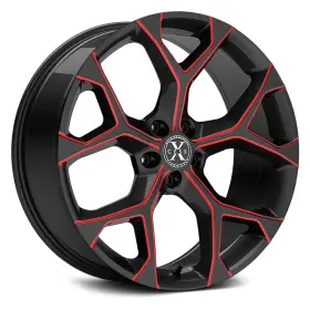 X0549051435gbmlr Xcess X05 Wheel 24x9 35 5x114.3 74.1 Gloss Single Rim