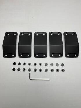 Xd Series 811fin78010abs Xd811 Fins 17x8 10mm Black 5 Pack - 17 Inches