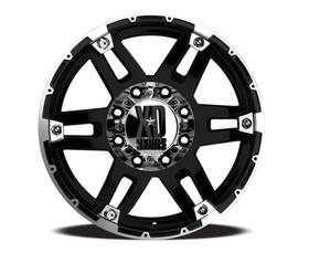 Xd Series Xd79779068312n Spy Xd797 Gloss Black Machined 6-lug Wheel - 17x9 -12mm