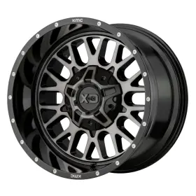 Xd84229086318 Xd Series Xd842 Snare 20x9 5x139.7/5x150 Et18 Gloss Black Gray Tint Qty Of 1