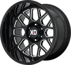 Xd Series Xd84921068318n 20 Inch Black Rims Wheels Xd849 20x10 Lifted Toyota Tacoma Fj 4runner