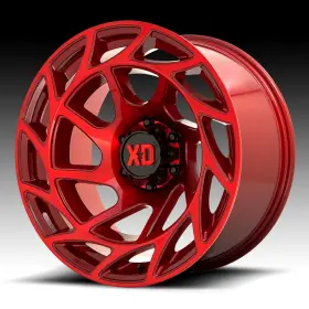 Xd86021087918n Xd Series 4/xd Xd860 Onslaught Candy Red 20x10 8x170 -18mm