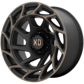 Xd86029087600 Xd Series Xd860 Onslaught 20x9 8x170 0mm Black/bronze Wheel Rim 20 Inch