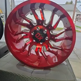 Xd85821063918n Xd Wheels Xd858 Tension 20x10 6x135 -18mm Candy Red/milled