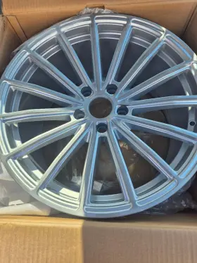 19dn305114s76 Xo London Luxury 19x10 Brushed Silver Wheels