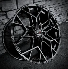 Fsc8zr1a Xo1 Gloss Black C8 Zr1 Style Corvette Wheels Fits 2023 Base/stingray/z51