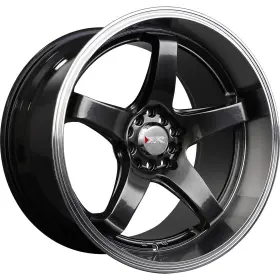 555881051 Xxr 18x8.5 Chromium Black Wheel 555 5x100 5x4.5 35