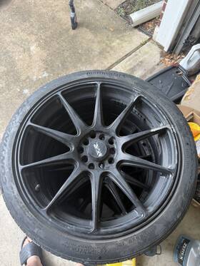 Xxr Wheels 53058087 You Can See How Looks On My Car Selling A Set Of 17-inch Aftermarket Wheels