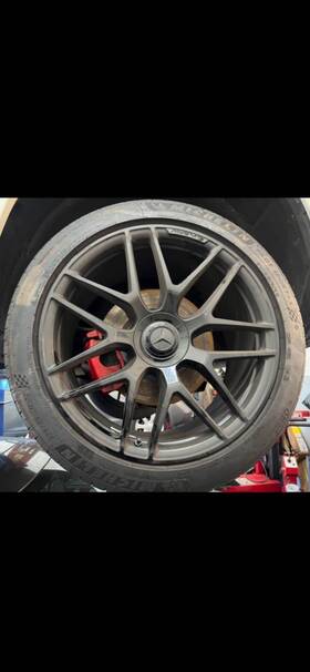 Xxr Wheels 53088107 22s Rims Good Tire Fits Mercedes Benz Gt 53 63 Gle Only One Available