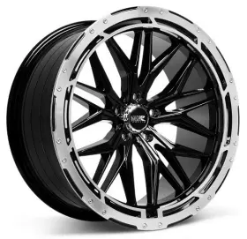 585081221 Xxr Wheels 585 Rim 20x8.5 5x120 Offset 35 Black / Mach Ring Quantity Of 4