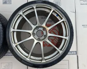 803g8460316 Yokohama X1 Advan Rz 19x9 35 5x114.3 Single Wheel Bronze