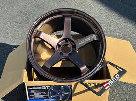Yokohama Advan Racing Yaqb0k35ecb Gt Beyond Copper Bronze Wheel 20 Inch 20x10 30 20x12 5x114.3 Set 4