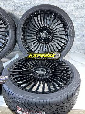 Ysm Lr35 24 Inch Wheels Tires For Range Rover Full Size Hse Autobiography Sport