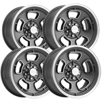 (set Of 4) Vision 148 Shift 15X8 5X5.5" +0MM Gunmetal Wheels Rims 15" Inch New. Price: $667.96.