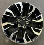 #65861 2018 Mitsubishi Outlander 18" DLA-GG2W 4250D744 Machined/black Used. Price: $294.29.