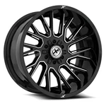22X10 Off-road XF-230 Gloss Black & Machined Wheel 8X6.5/8X170 (-18MM) New. Price: $503.65.