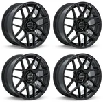 Set Of 18IN Black Alloy Wheel Rims For 2005+ Kia, RTX3F8E 18X8 5X114.3 ET38 5L New. Price: $1000.36.