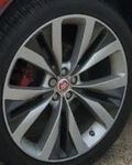 2017 F-pace Oe Wheel 22X9 5 Spoke Slotted Silver Jaguar Used. Price: $462.16.