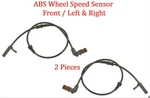 2X Abs Wheel Speed Sensor Front L&r FITS:OEM#2049052905 C250 C300 C350 2008-2015 New. Price: $22.50.