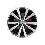 19" Volkswagen Beetle Wheel Rim Factory Oem 69932 2012-2019 Machined Black Remanufactured. Price: $495.00.