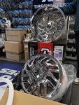 (SET-6) Tis 544C Dually 20X8.25 8X6.5 8X165.1 127MM Chrome Wheels Rims Inch New. Price: $2995.95.