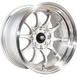 Mst MT11 17X9.0 5X100/5X114.3 20 Et 73.1 Cb Silver W/machined Lip Single Wheel New. Price: $226.00.