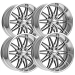 Staggered-corsart R510 Alcatraz 22X8.5,22X10.5 5X5" 6MM Brushed Wheels Rims New. Price: $3472.00.