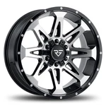 Rock Forged FF88 Wheels 17X9 (-12, 6X139.7, 106.1) Black Rims Set Of 4 New. Price: $984.92.