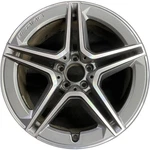 Amg Mercedes-benz Machined Grey Glc-class Oem Wheel 19 Factory Rim 85799A Used. Price: $414.38.