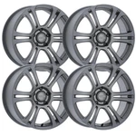 (SET-4) Kansei Neo 18X9 5X100 22MM Satin Gunmetal Wheels Rims Inch New. Price: $795.00.