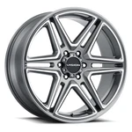 Vision Wheels 476 20X9 +15 Gunmetal Machined Face 5X139.7 5X5.5 (qty 1) New. Price: $332.00.